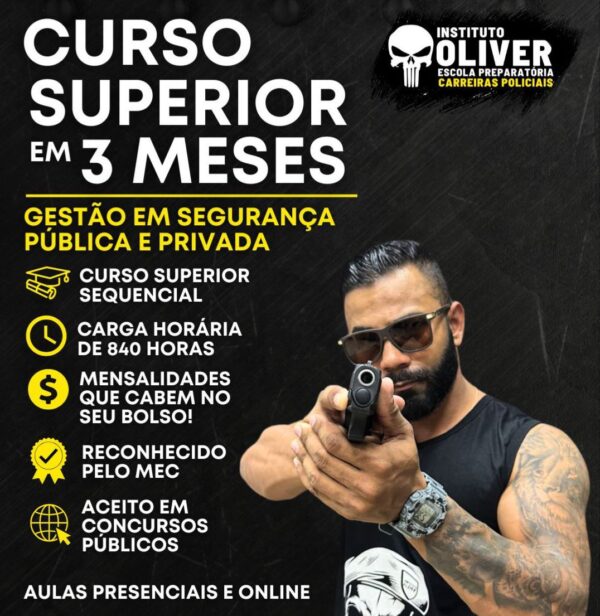 Curso Superior Sequencial de Gestão em Segurança Pública e Privada