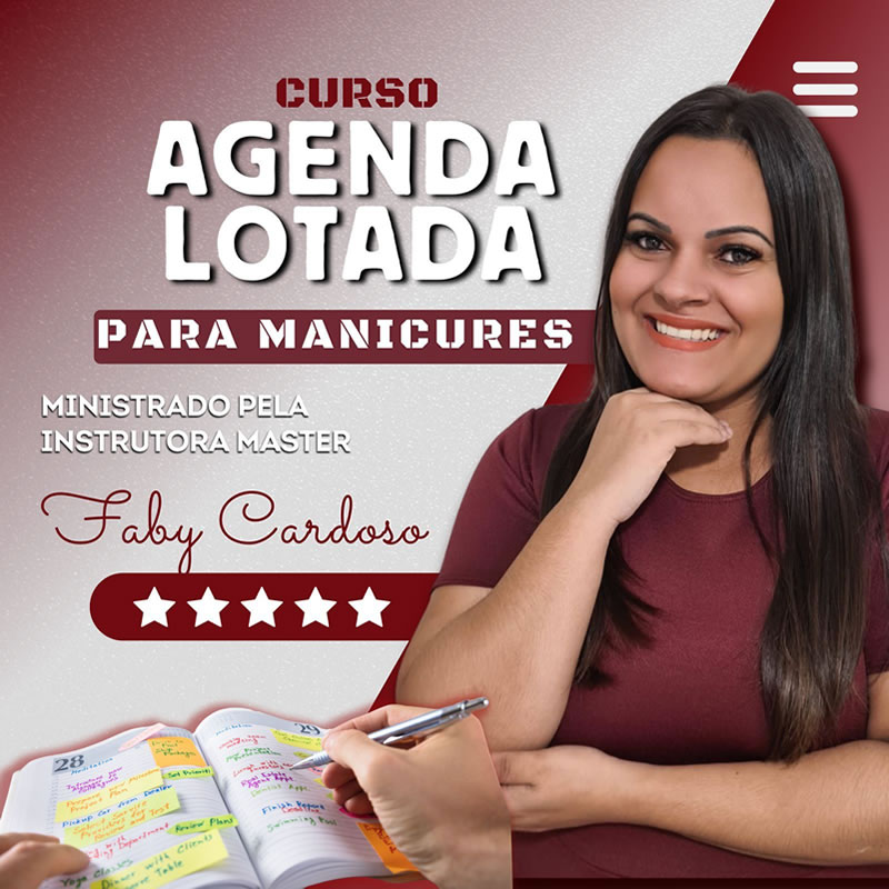 Faby Cardoso - Manicure Agenda Lotada - Master